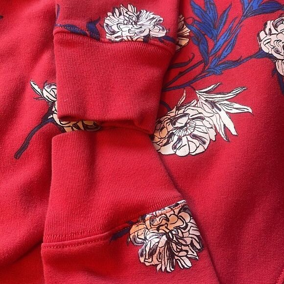 Abercrombie & Fitch floral sweatshirt sz S - Picture 5 of 5